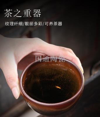 Jingdezhen kungfu tea set tea plate tea sea tea can