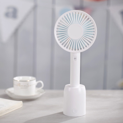 Mini usb fan shake head portable charging desktop fan