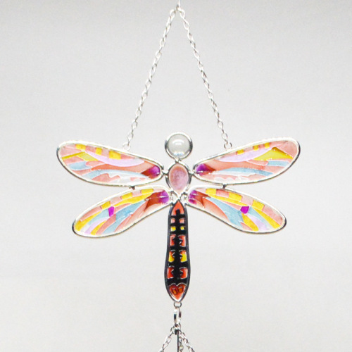 foreign trade exclusive for foreign trade exclusive for painted ornament dragonfly butterfly wind chimes angel pendant