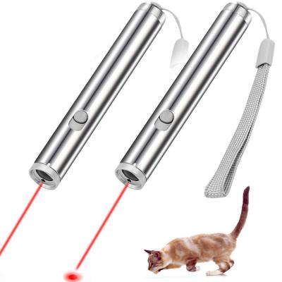 Laser toy stick pet toy supplies cat toys two in one red Laser moon lamp