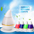 Wholesale water mini atomizer humidifier usb air aromatherapy purifier seven color light spray mute LOGO