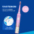 Electric toothbrush ultrasonic cleaning electric toothbrush children's automatic toothbrush dry battery soft bristles