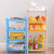 Plastic multilayer shelving table top cosmetic storage shelving shelving