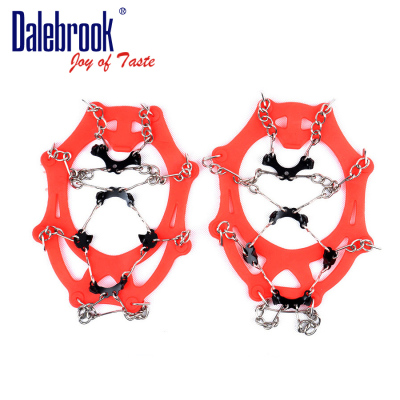 Dalebrook rock climbing outdoor equipment, non-skid climbing crampons, skates silicone non-skid shoe nail cover