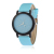 Crescent needle black shell bright sand turntable watch men and women fashion belt quartz watch hot style lovers watch