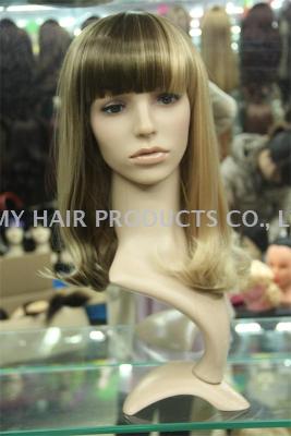 human hair wig synthetic wig cospaly wig