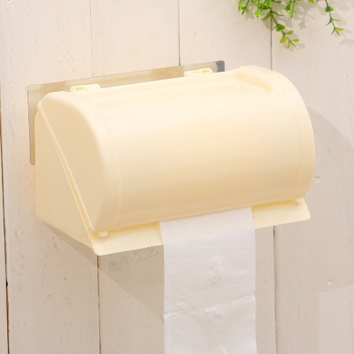 Nano Seamless 513 Stickers Dual-Purpose Tissue Box Seamless Cylinder Long Tissue Box Strong Traceless Stickers Tissue Box