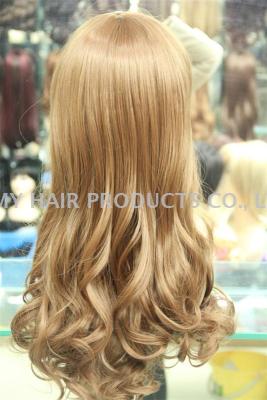 long curly wig synthetic wig copy human hair wig 