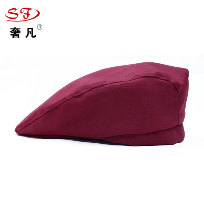 Zheng hao hotel supplies beret anti-oil anti-pollution chef hotel restaurant working cap chef chef coffee shop