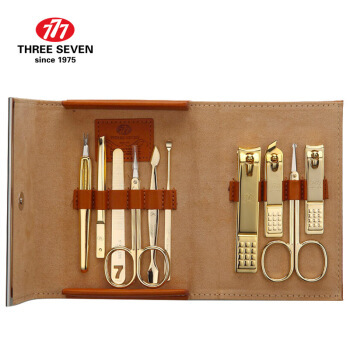 Nts-3005g, 10 pieces, decoration, beauty and protection combination, 777 nail clipper case, South Korea