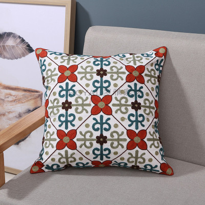 Creative patterns cotton pillow cases home sofa head cushion back cushion office cushion wholesale