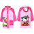 Children's Inflatable Brim Cartoon Raincoat with Schoolbag Student Poncho Children's Raincoat Authorized Customization