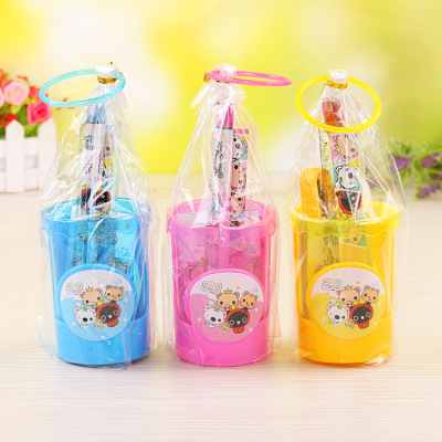 New creative penholder stationery set student learning supplies kindergarten 61 children's day gifts wholesale