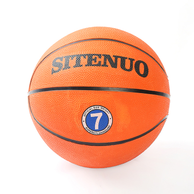 Rubber basketball no. 7