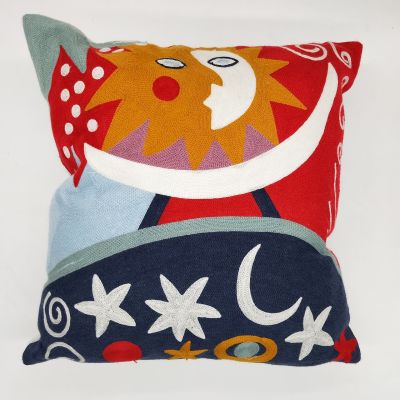 Europe and the personality style of Picasso hold pillow pillow embroidered wool with abstract design sofa cushion for leaning on of wholesale