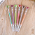 Colorful crystal ornament adornment fashion personality ballpoint pen body writing is concise and smooth lines smooth