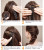 Korean style French hair braid braid model centipede braid pan hair accessories 2 yuan shop wholesale