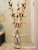 60cm Ceramic Floor Vase 24-Inch European-Style Large Vase Dried Flower Arrangement Living Room Emulational Flower Decoration Decoration