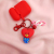 Cartoon BTS soft rubber doll headphone set key chain bulletproof youth league ornaments pendant ornaments