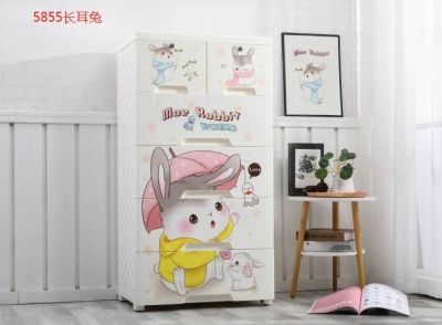 Xinmei five plastic cabinets. Storage cabinets. Drawer cabinets. Cartoon cabinets. Storage rack. Storage boxes.