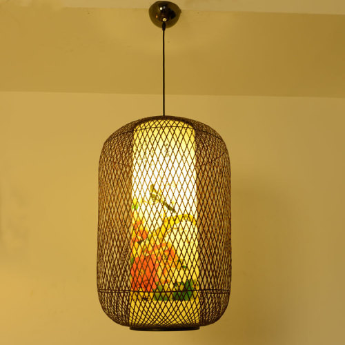 foreign trade exclusive for handmade bamboo antique chandelier hotel club tea house bamboo lamps bamboo