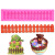 DIY baking mold garden fence silica gel turn sugar mold cake chocolate decorative mold