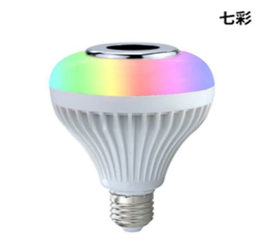 Colored Light Bluetooth Bulb Bluetooth Speaker Long Color Bulb