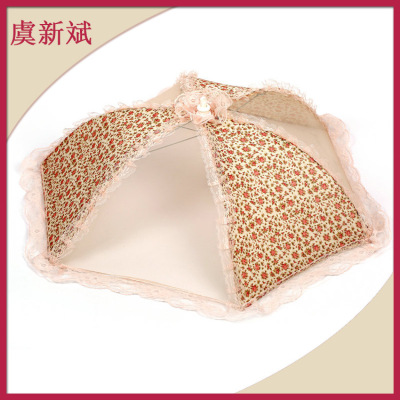 Factory direct sale polygon broken cauliflower cover high quality food cover can be folded