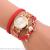 New student energy-saving ethnic wind winding embedded pearl lady watch