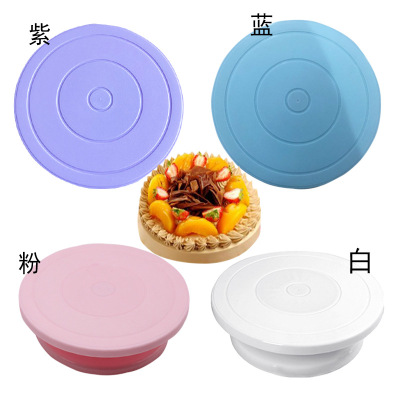 Baking tools cake mounting turntable light and stable cake rotation plate DIY mounting table cake mold