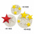 3 five pointed star, silicone mold star shaped chocolate cake decorative mold DIY baking