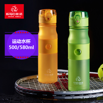 Outdoor space cup 500ML plastic leakproof sports cup