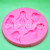 DIY baking mold mermaid dolphin turn sugar silicone mold baking cake decorating tool