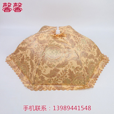 Round small transparent mesh restaurant household special dish cover son simple food cover custom yiwu manufacturers