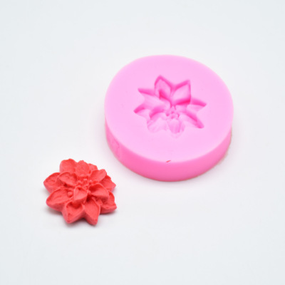 DIY baking mold zou ju flower sunflower silica gel mold turn sugar cake chocolate mold