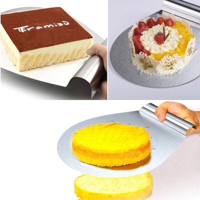 DIY baking all 430 stainless steel cake spatula cake safety shifter moving plate of usual cake