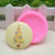 DIY baking tools Christmas tree shaped silicone chocolate dry pes turn candy cake decorative mold