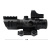 Cross - border hot sale three - sided guide rail combination sight inside red dot holographic sight