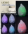 Hollow Air Humidifier Household Foreign Trade Gift Colorful Night Lamp Carved Water Drop Aromatherapy Humidifier