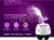 2.4 L Butterfly Humidifier Hollow Carved Humidifier Home Office Air Aromatherapy Humidifier