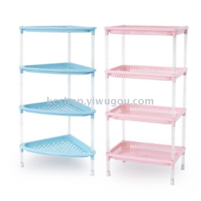 Bathroom tripod shelving toilet toilet floor storage rack plastic finishing storage rack