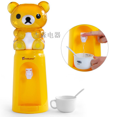 Creative Cartoon Rilakkuma 8 Cups of Water Mini Drinking Fountain Cartoon Water Dispenser Living Office Small Water Dispenser