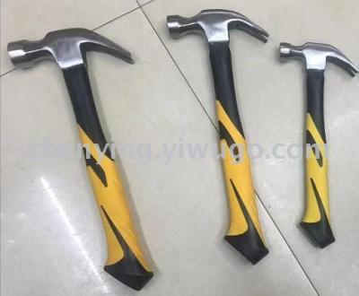 Steel pipe handle claw hammer wooden handle claw hammer hammer hammer hammer safety hammer mason's hammer mini hammer