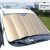 145*70cm5 layer thickened solar shield aluminum foil air bubble heat insulation solar shield for automobile