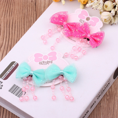 Pudding Station 5 Yuan Store Supply Children‘s Hair Accessories Headdress Girls Barrettes Baby Princess Hairpin Clip