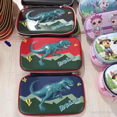 New 3D cartoon multi-design pen bag primary and secondary school stationery bag