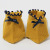 Children's socks baby socks wooden earring socks bowknot middle tube cotton socks ship style