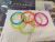 Acrylic Plastic Children's Twist Transparent bracelet Hot style