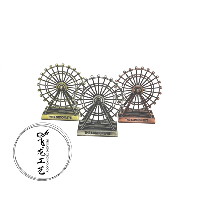American living room vintage iron art London eye ferris wheel model decorated with wedding gifts jewelry gifts