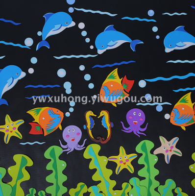Classroom DIY puzzle combination EVA foam wall decoration environment decoration materials wall decoration